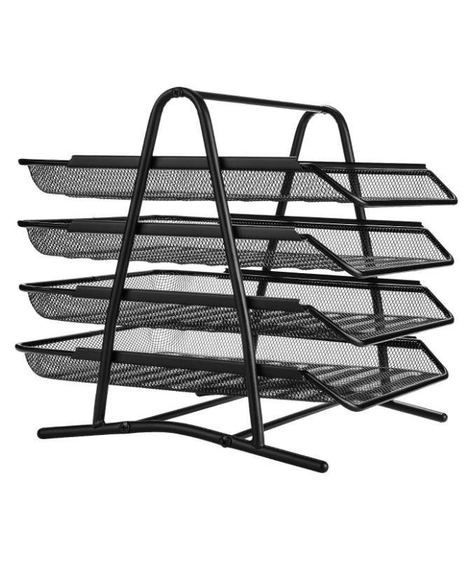 4Tier Mesh Wire Document Tray